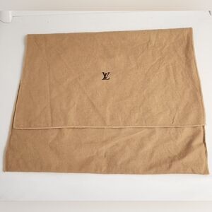 Louis Vuitton Beige Dust Bag Vintage
